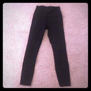 Classic Lululemon Black Highwaisted Yoga Pant